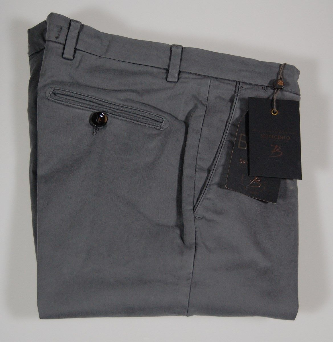 Men pants B700 stretch cotton slim fit in five colors online Italian  clothing sale