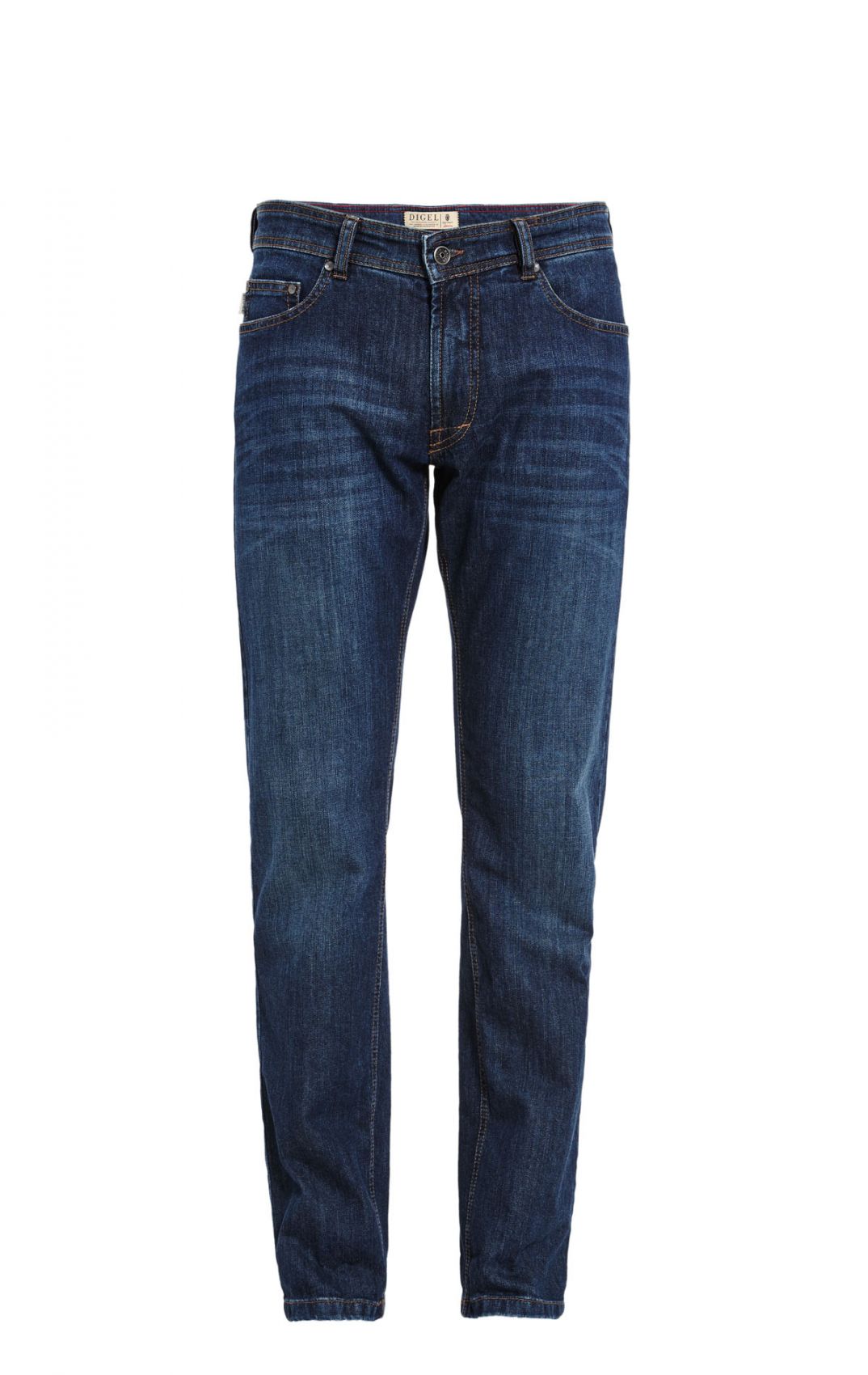 Jeans man Digel blue stone washed denim stretch modern fit outlet online