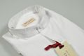 Slim fit shirt with korean linen and cotton collar 