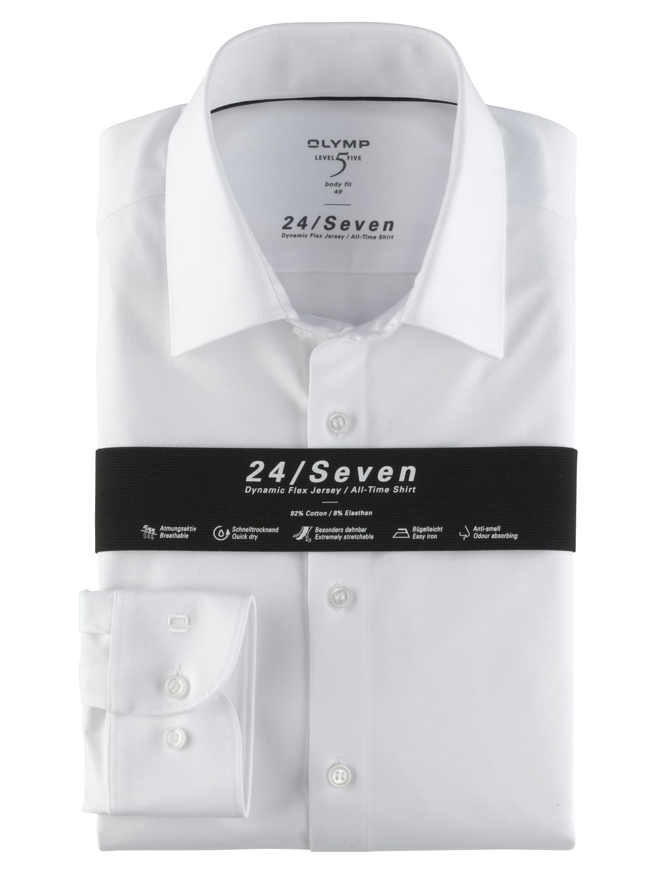Shirt man Olymp 24/Seven online Jersey Dynamic store Flex sales