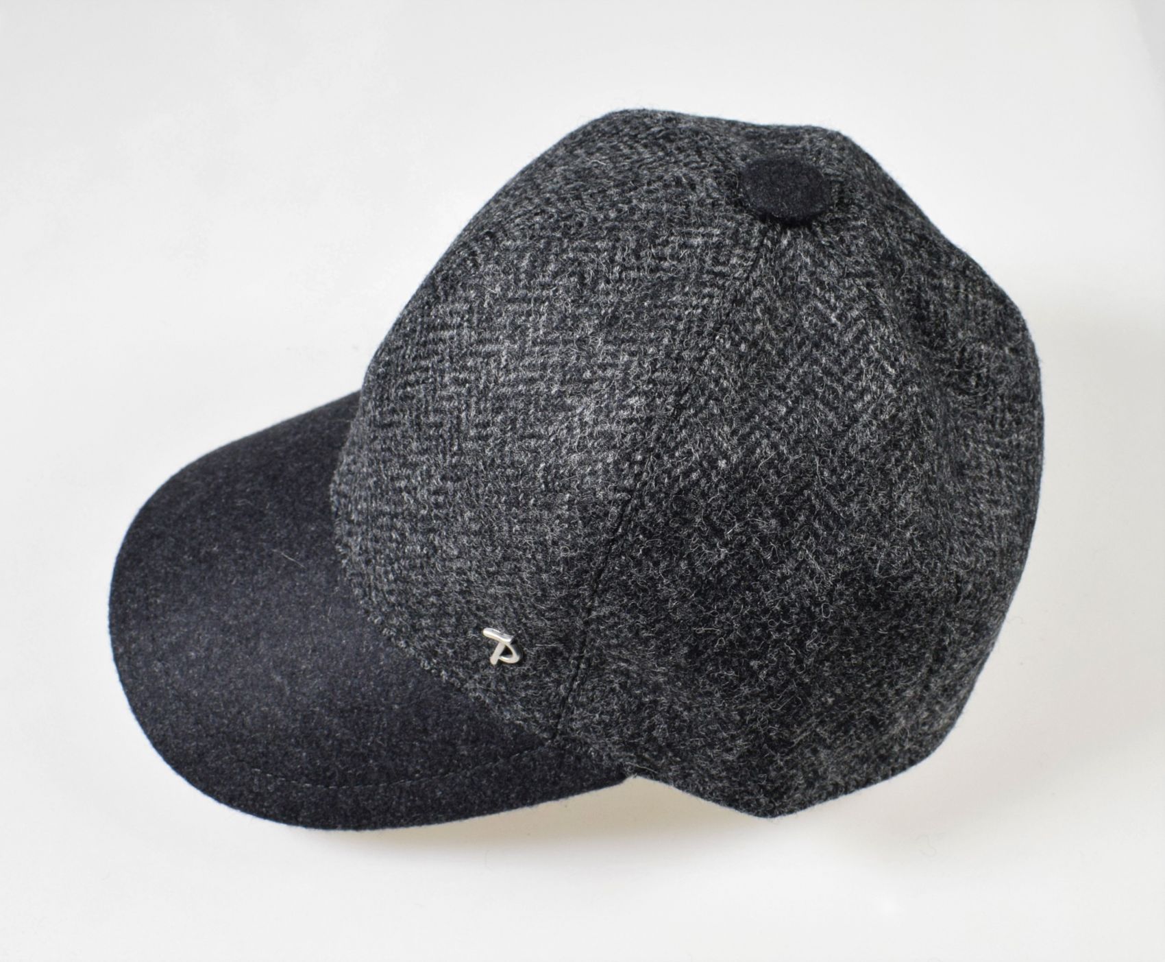 Cappello classico da uomo nero Panizza in feltro waterproof - Negozio  online abbigliamento maschile