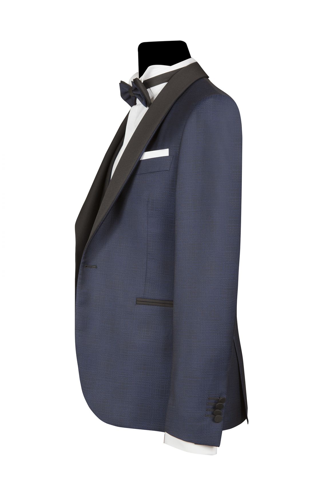 Calvin klein blue on sale tuxedo black lapel