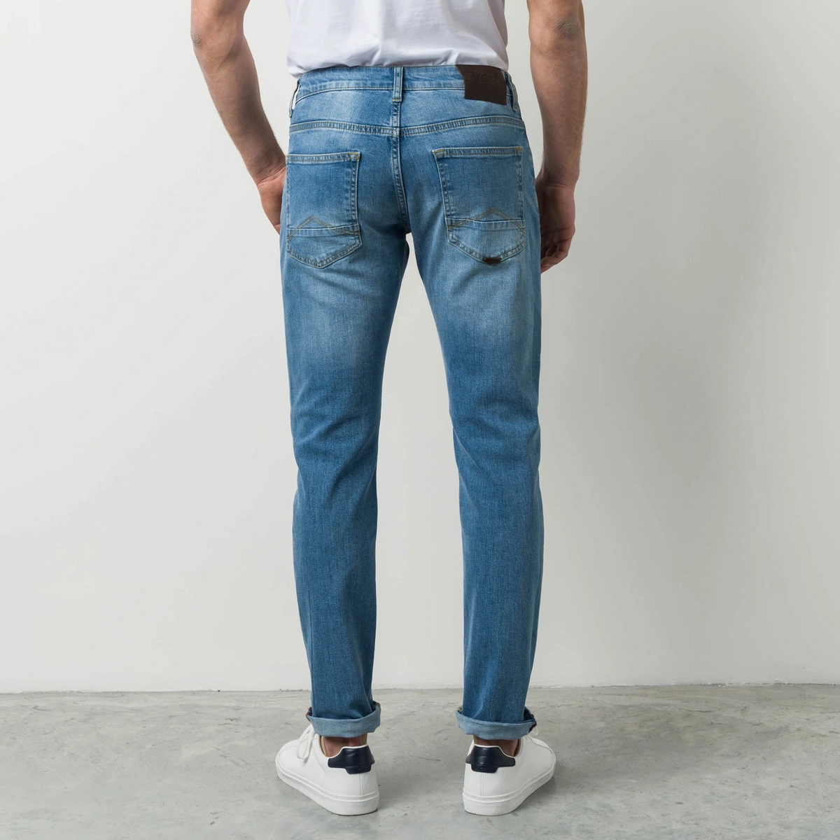 Mcs Men\'s Collection Regular - 2023 Summer Denim Fit Jeans light Spring