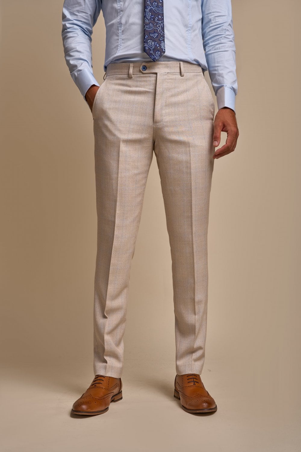 K-Suit Solaro in Beige: Luxury Italian Solaro Collection for Men | Boglioli®