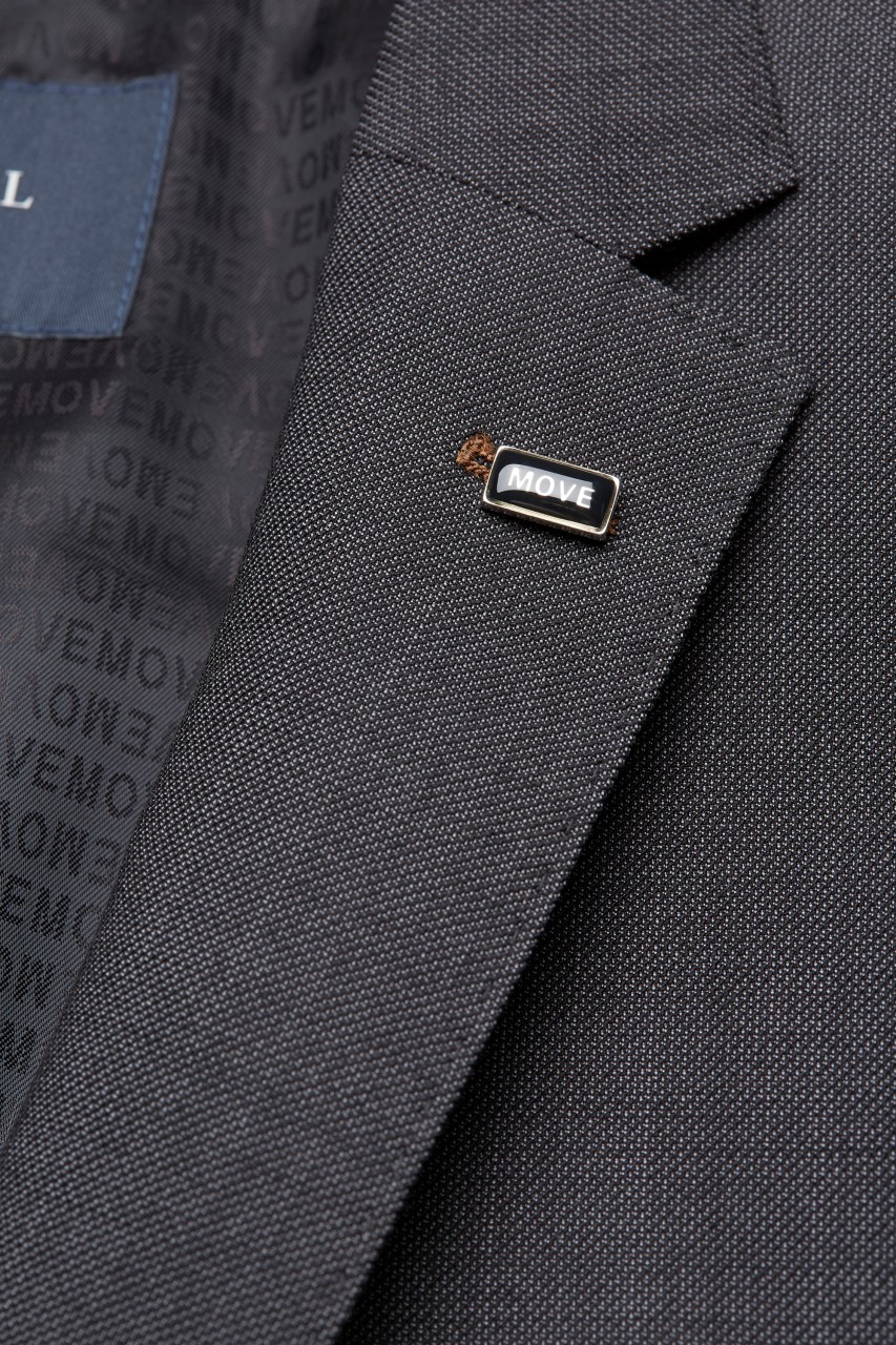 Super 120's Grey Slim Fit Suit