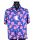 Hawaiian floral patterned ingram shirt with bowling collar 