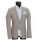 Abito beige gessato digel in lana marzotto extra slim fit