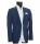 Abito blu gessato digel in lana marzotto extra slim fit