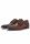 English derby shoe in cognac color, elegant digel in genuine leather