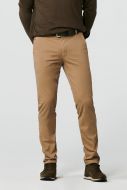 Meyer camel trousers in organic cotton stretch modern fit