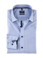 Olymp light blue modern fit shirt with breast pocket