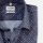 Olymp slim fit shirt blue stretch cotton printed