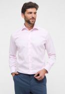 Eterna pink shirt modern fit classic Italian collar