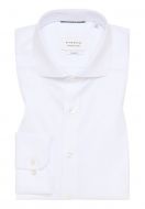 Camicia bianca eterna slim fit collo francese cotone cover