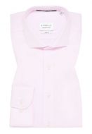 Camicia rosa eterna slim fit collo francese cotone cover