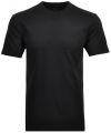 Two black ragman t-shirts in pure cotton jersey 