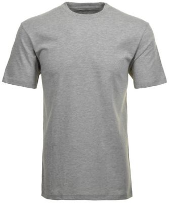 Due t-shirt grigie ragman in cotone stretch