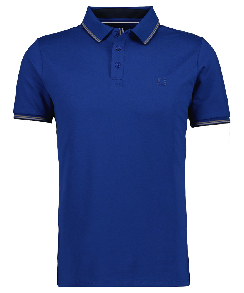 Ragman Polo blu marine in tessuto performante ragman modern fit