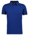 Polo blu marine in tessuto performante ragman modern fit