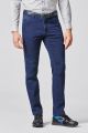 Jeans blu scuro meyer cotone e lana modern fit 