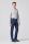 Jeans blu scuro meyer cotone e lana modern fit 