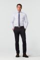 Meyer blue trousers in naturally warm crease-resistant flannel 