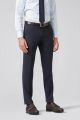 Blue meyer travel twill trousers modern fit