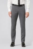 Pantalone meyer grigio medio in twill teflon stretch