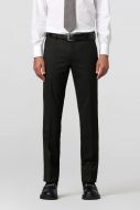 Pantalone meyer nero in premium soft twill comfort fit