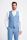 Cavani light blue dress with stretch wool vest