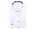 Eterna white shirt modern fit cotton cover no iron