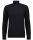 Black ragman turtleneck sweater in cotton and cashmere modern fit 