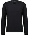 Modern fit ragman v-neck pullover in cotton and cashmere