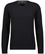 Pullover scollo a v ragman in cotone e cashmere modern fit 