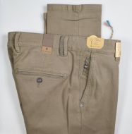 Light brown sea barrier stretch cotton trousers 