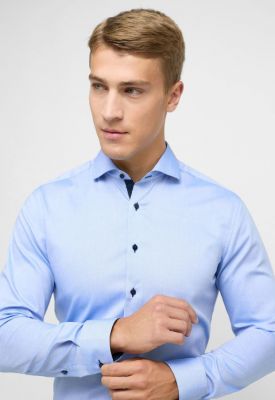 Camicia eterna slim fit puro cotone no stiro 