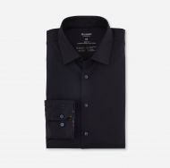 Camicia olymp blu dynamic flex jersey slim fit