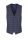 Slim fit gray checked blue stretch wool weis dress