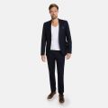 Abito white bros slim fit con petto a lancia 