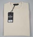 Girocollo pull project ecru cotone lavato chicco riso