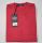 Girocollo pull project rosso lacca puro cotone finezza 12