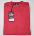 Crew neck pull project red lacquer  pure cotton gauge 12