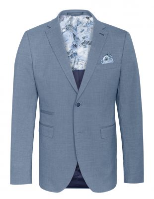 Abito white bros slim fit azzurro sfoderato stretch