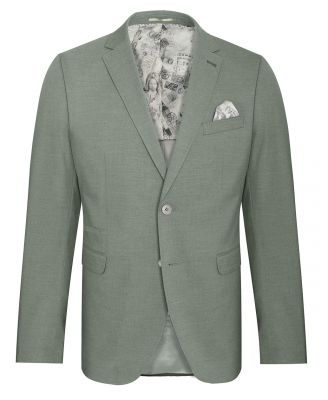 Abito white bros slim fit verde melange sfoderato stretch