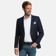 Blue white bros slim fit blazer jacket