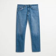 Jeans regular fit denim lavaggio chiaro stretch mcs