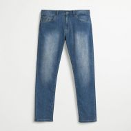 Jeans slim fit denim stretch leggero lavaggio chiaro mcs